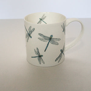 Dragonfly Bone China Mug