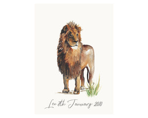 Lion Art Print