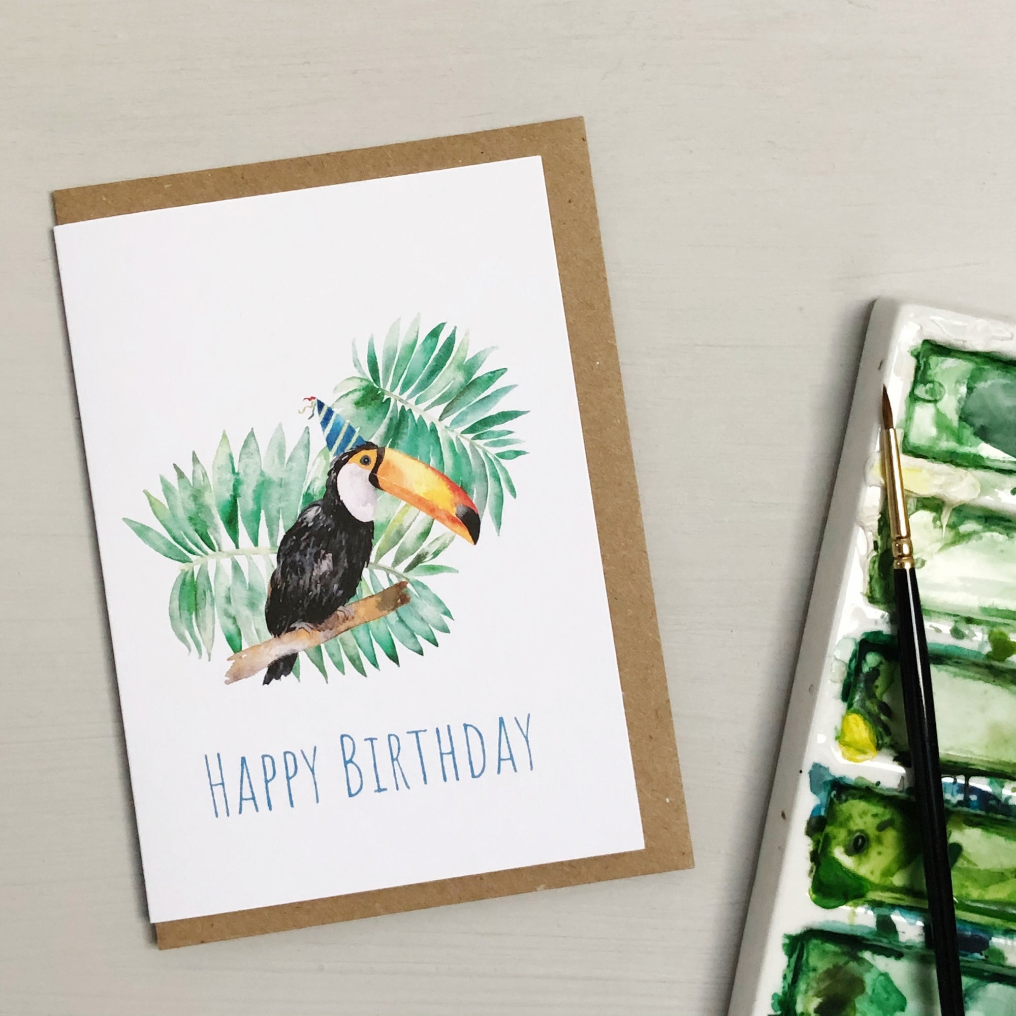 Party Toucan Card