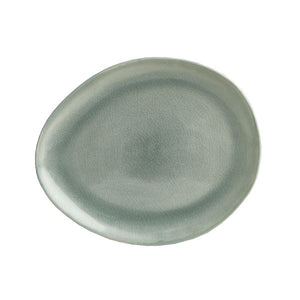 Grey Crackle Side Plate